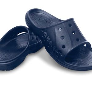CROCS Navy Blue Slide Sandals